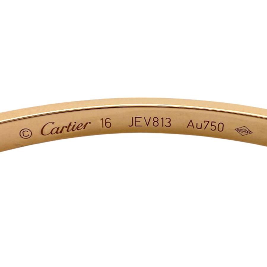 Cartier（カルティエ） ラブブレス スモール バングル 18金 K18ピンク