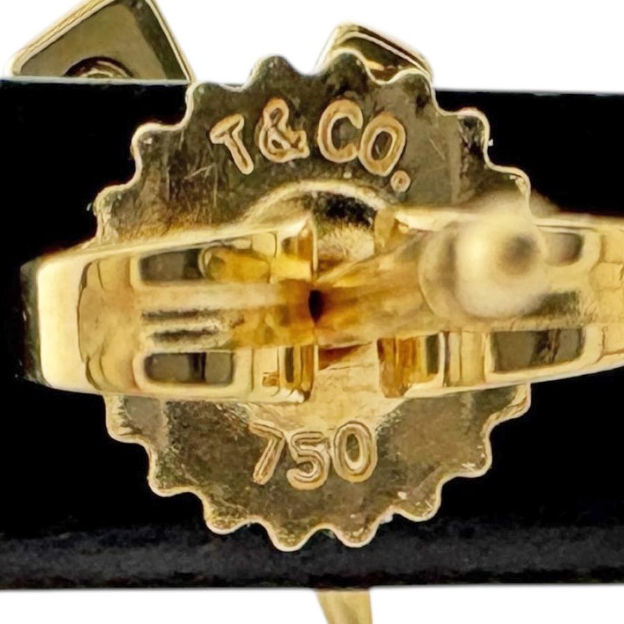 TIFFANY&Co. ティファニー キス ピアス 18金 K18イエローゴールド  