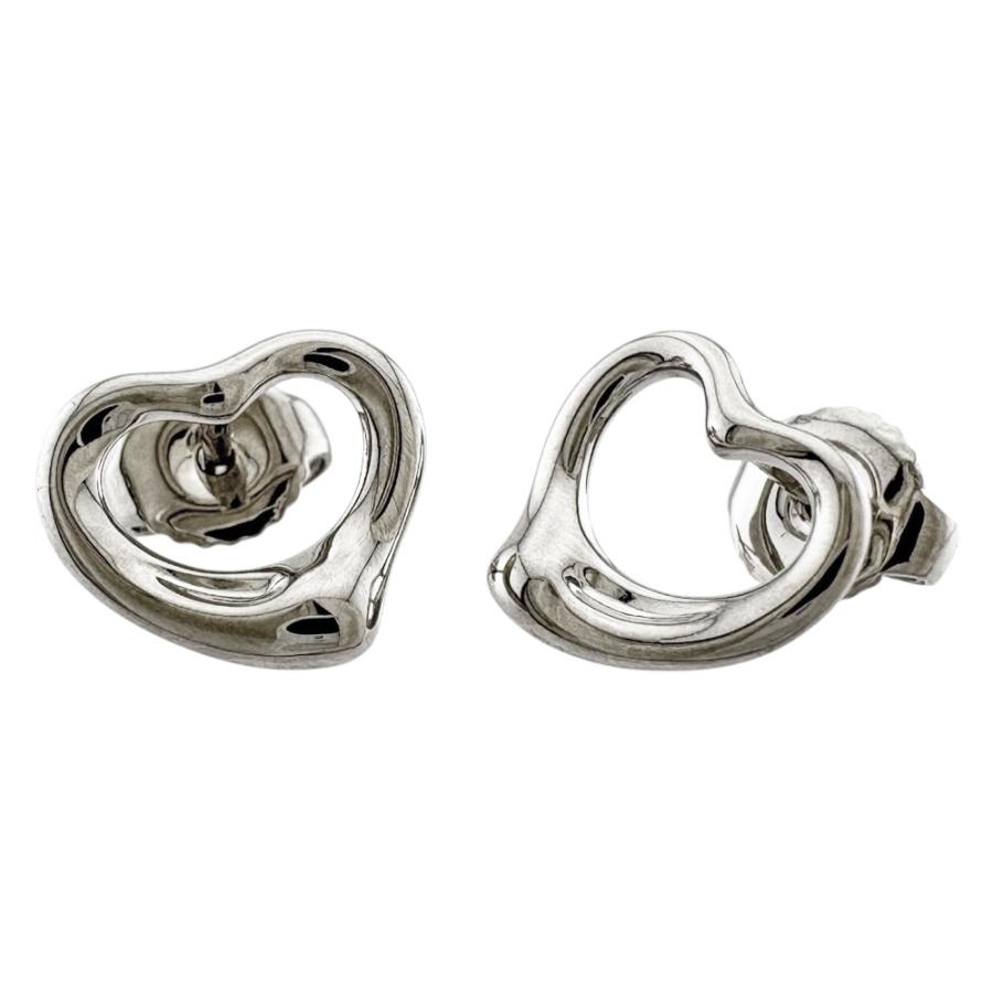 TIFFANY&Co.（ティファニー） オープンハート ピアス Pt950プラチナ