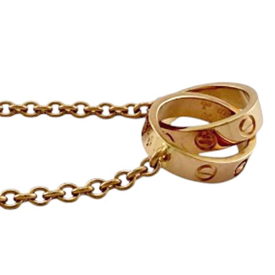 Cartier（カルティエ） ベビーラブ ネックレス 18金 K18ピンクゴールド