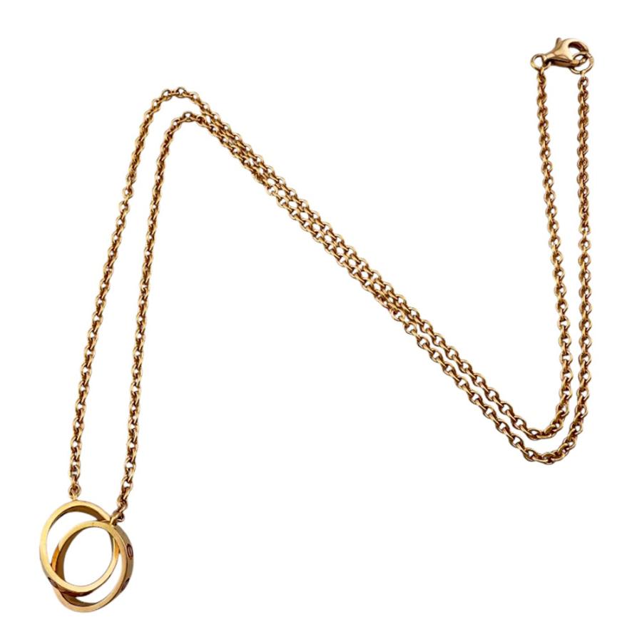 Cartier（カルティエ） ベビーラブ ネックレス 18金 K18ピンクゴールド