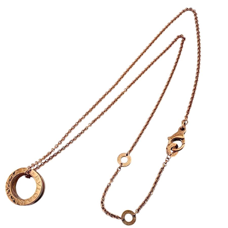 BVLGARI ピンクゴールドトーン ネックレス BVLGARI（ブルガリ） デザインレジェンド ホワイトセラミック