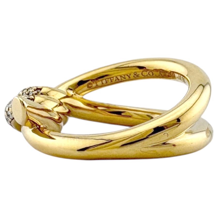 TIFFANY&Co.（ティファニー） ノット ダブル ロウ リング 指輪 5.5号