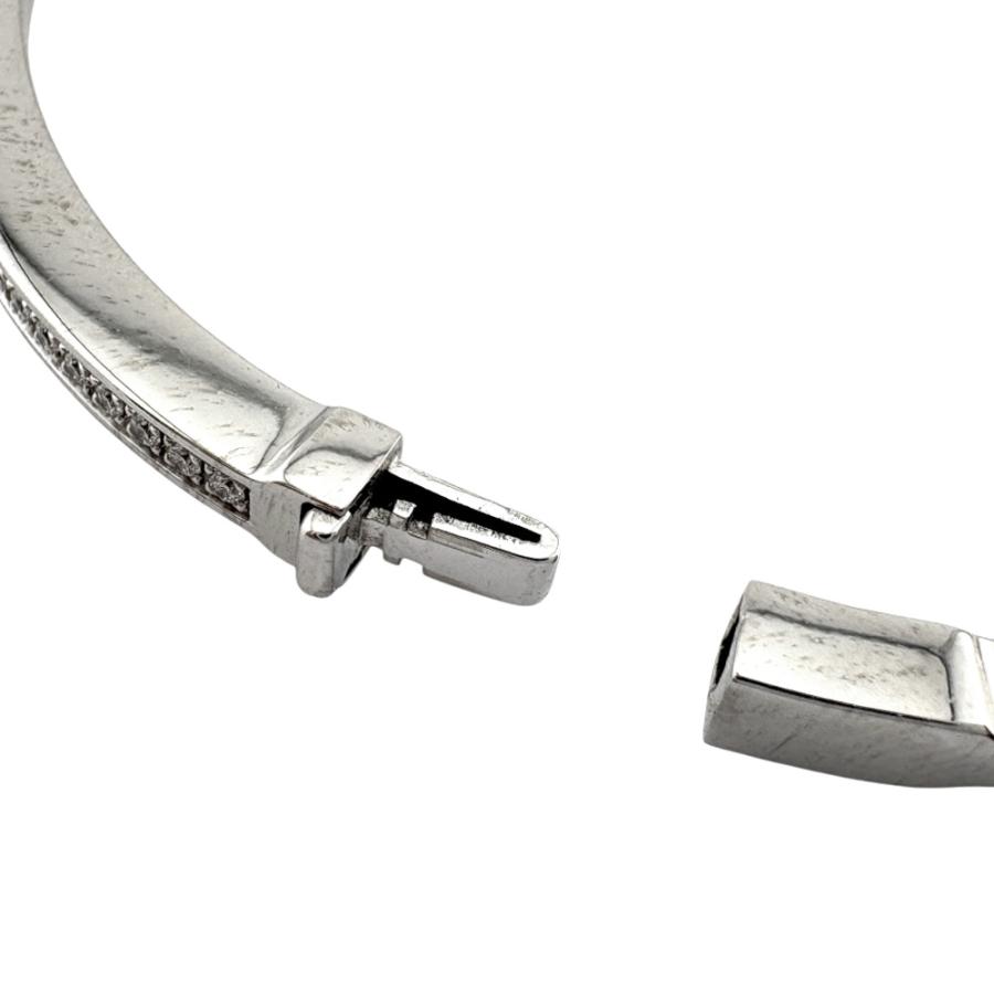 TIFFANY&Co.（ティファニー） Tワン ヒンジ ダイヤモンド バングル 18