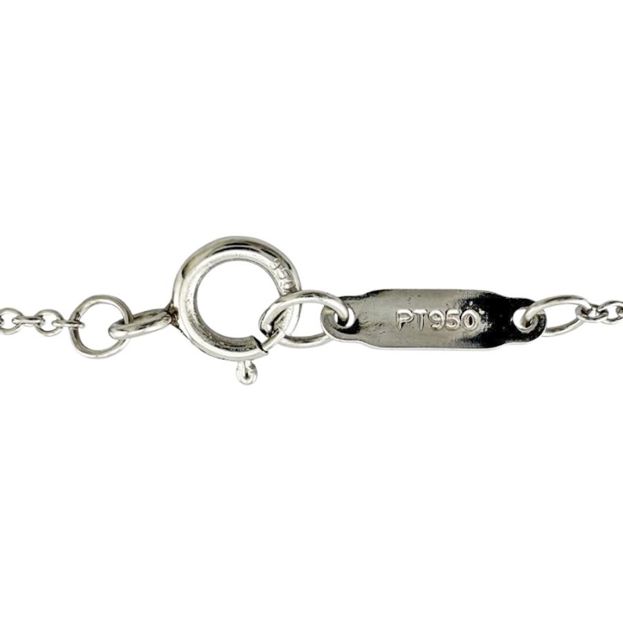 TIFFANY&Co.（ティファニー） ボウ ネックレス Pt950プラチナ