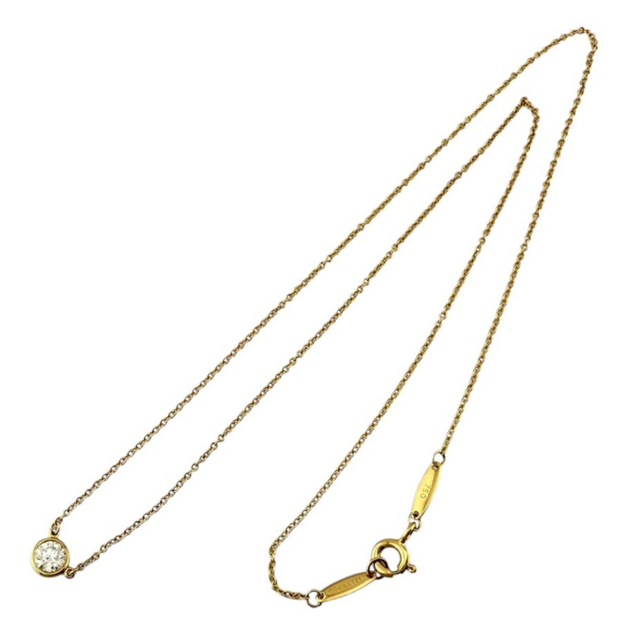 TIFFANY&Co.（ティファニー） バイザヤード 0.28ct ネックレス 18金