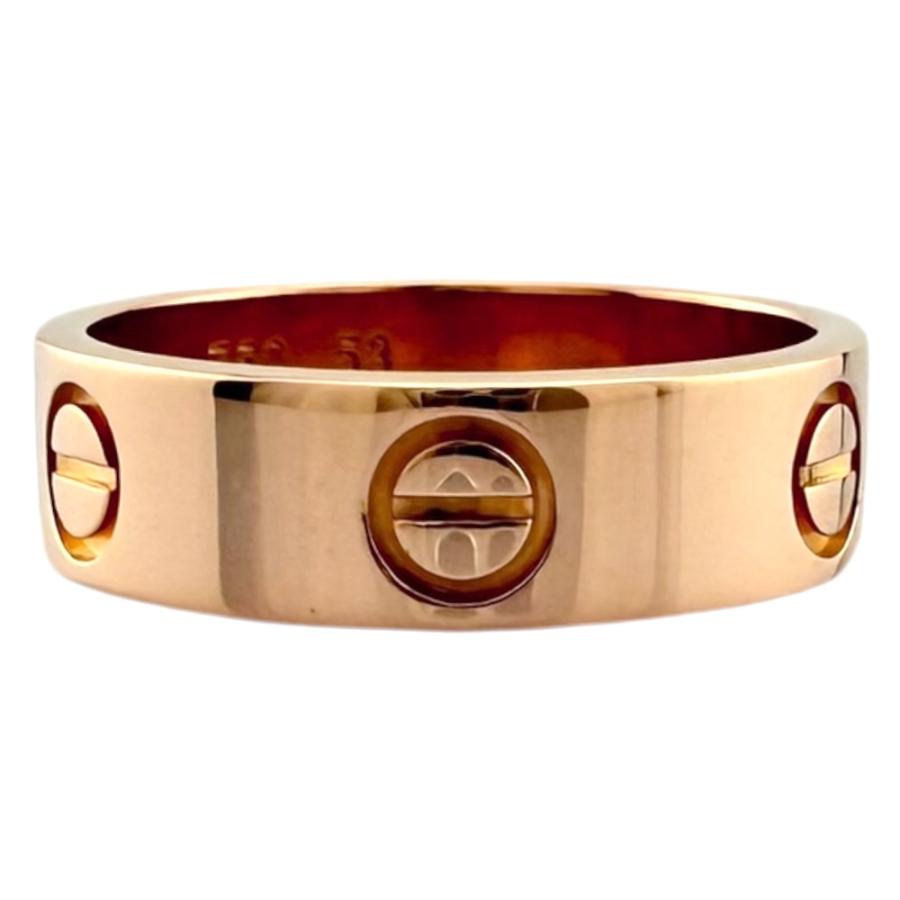 Cartier（カルティエ） ラブ リング 指輪 13号 18金 K18ピンクゴールド