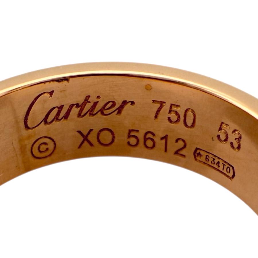 Cartier（カルティエ） ラブ リング 指輪 13号 18金 K18ピンクゴールド