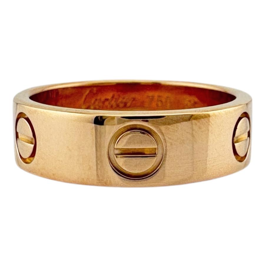Cartier（カルティエ） ラブ リング 指輪 13号 18金 K18ピンクゴールド