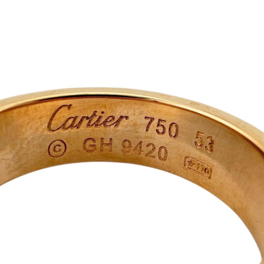 Cartier（カルティエ） ラブ リング 指輪 13号 18金 K18ピンクゴールド