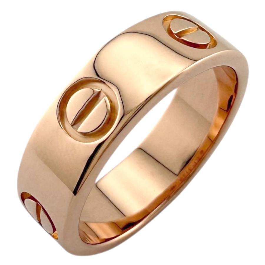 Cartier（カルティエ） ラブ リング 指輪 10号 18金 K18ピンクゴールド