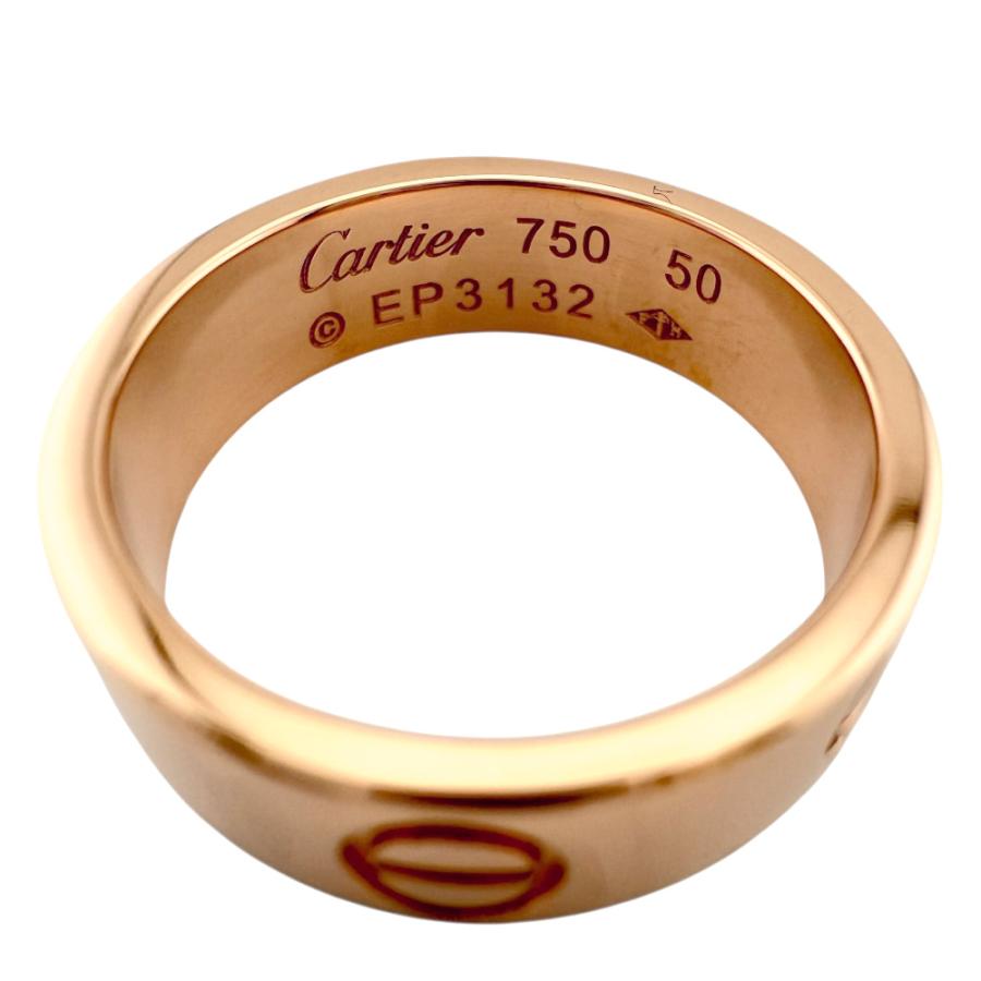Cartier（カルティエ） ラブ リング 指輪 10号 18金 K18ピンクゴールド