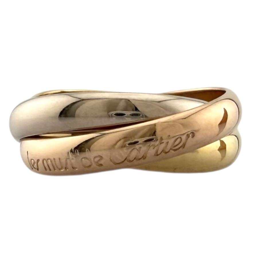 カルティエトリニティリング１２号 Cartier（カルティエ） トリニティ リング 指輪 12号 18金 K18イエロー
