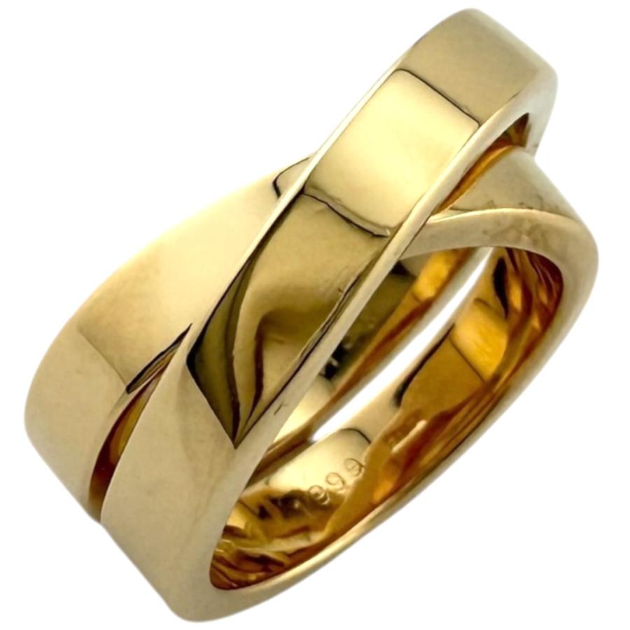 CARTIER カルティエ パリリング #49 K18YG イエローゴールド Cartier（カルティエ） パリ リング 指輪 9.5号 18金 K18イエロー