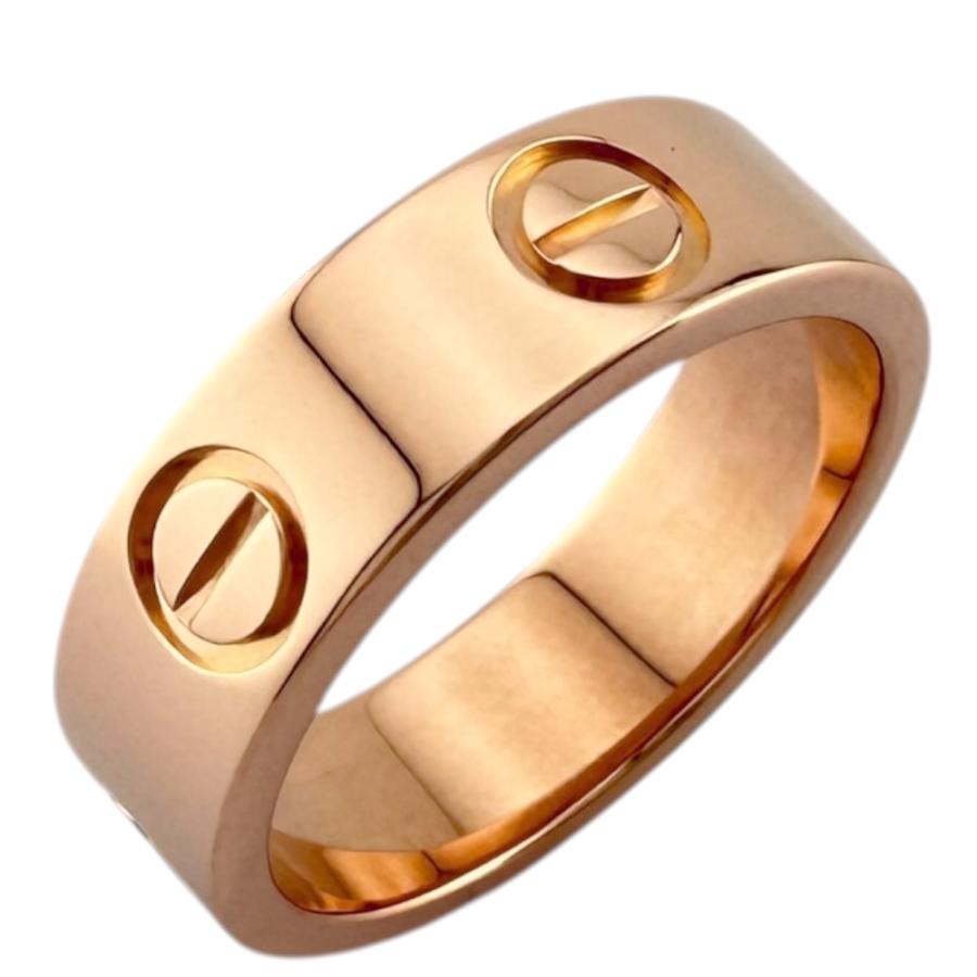 Cartier（カルティエ） ラブ リング 指輪 9号 18金 K18ピンクゴールド