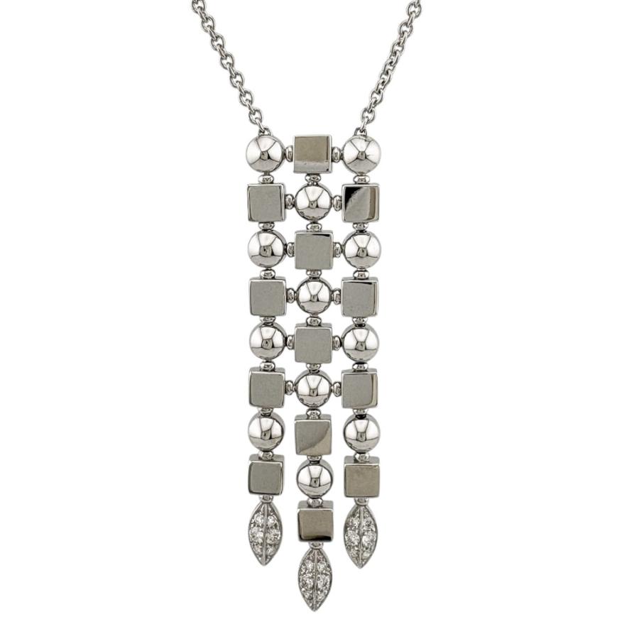 BVLGARI（ブルガリ） ルチア ネックレス 18金 K18ホワイトゴールド 