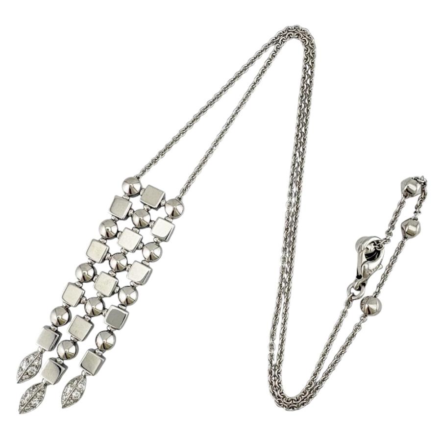 BVLGARI（ブルガリ） ルチア ネックレス 18金 K18ホワイトゴールド 