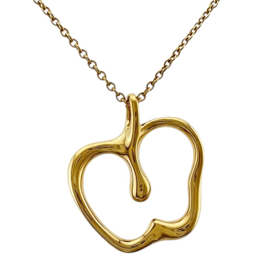 TIFFANYアップルイエローゴールドK18YG TIFFANY&Co.（ティファニー） アップル ネックレス 18金 K18イエロー
