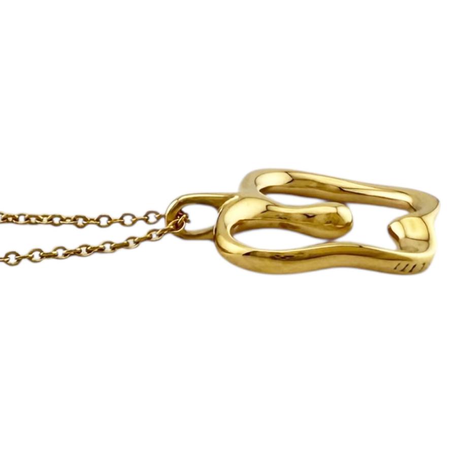 TIFFANY&Co.（ティファニー） アップル ネックレス 18金 K18イエロー