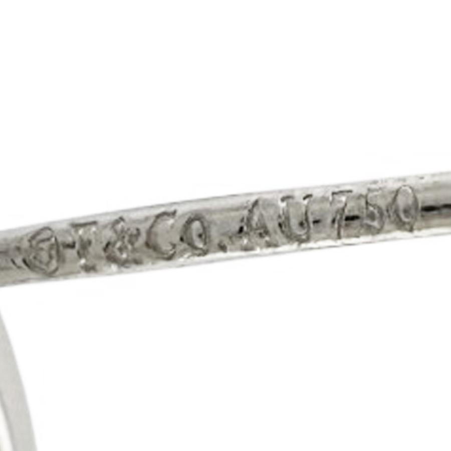 TIFFANY&Co.（ティファニー） Tスマイル ピアス 18金 K18ホワイト