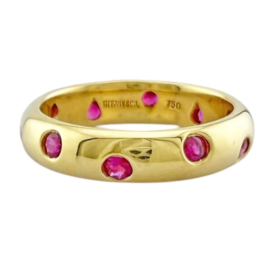 TIFFANY&Co.（ティファニー） ドッツ リング 指輪 9号 18金 K18