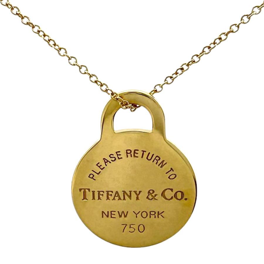 TIFFANY&Co.（ティファニー） リターントゥ ネックレス 18金 K18