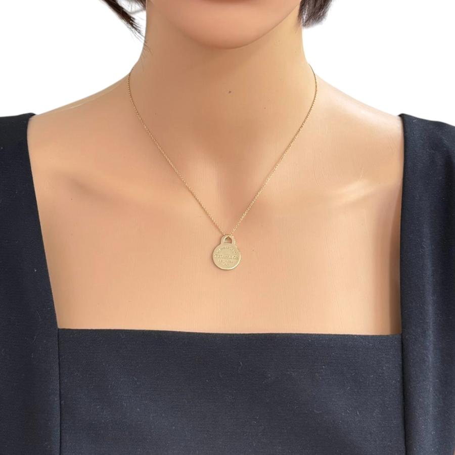 TIFFANY&Co.（ティファニー） リターントゥ ネックレス 18金 K18