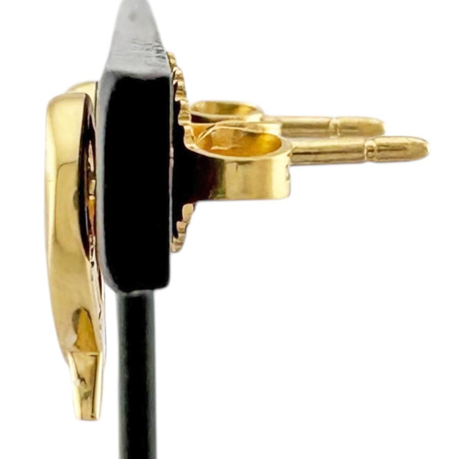 TIFFANY&Co.（ティファニー） ラビングハート ピアス 18金 K18イエロー