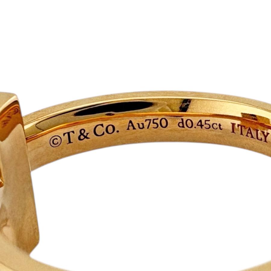 TIFFANY&Co.（ティファニー） Tワン リング 指輪 12.5号 18金 K18