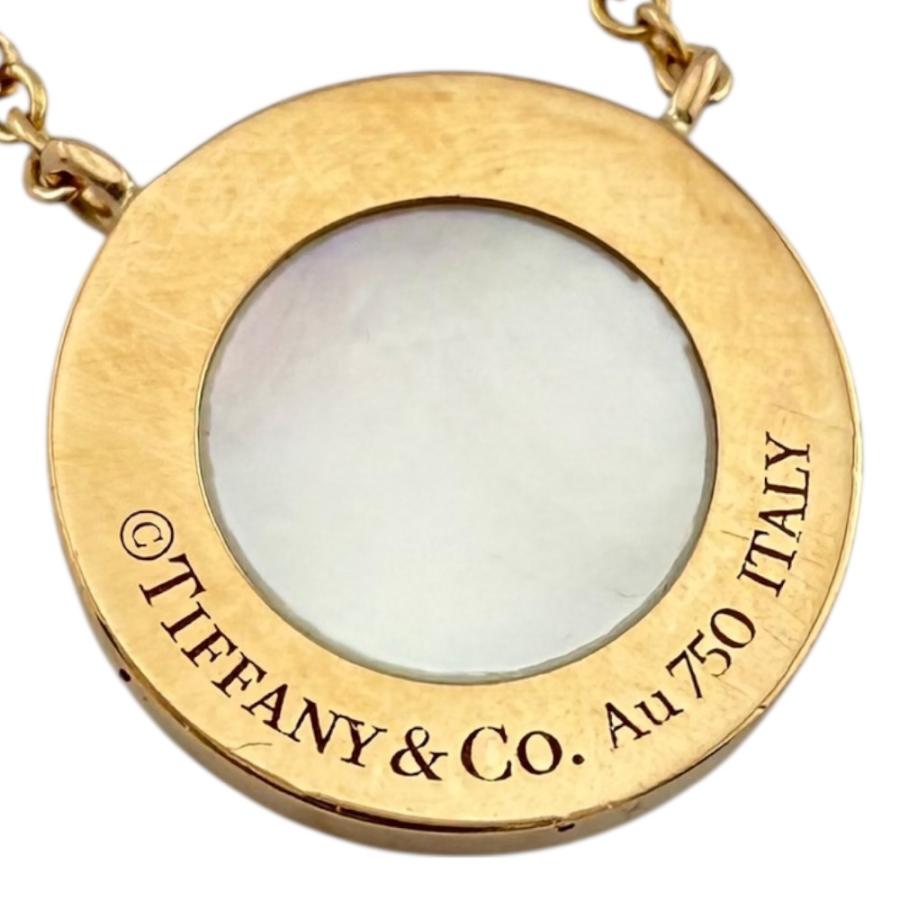 ✨未使用品✨　TIFFANY&CO. ネックレス ペンダント サークル TIFFANY&Co.（ティファニー） T サークル ペンダント ネックレス 18金