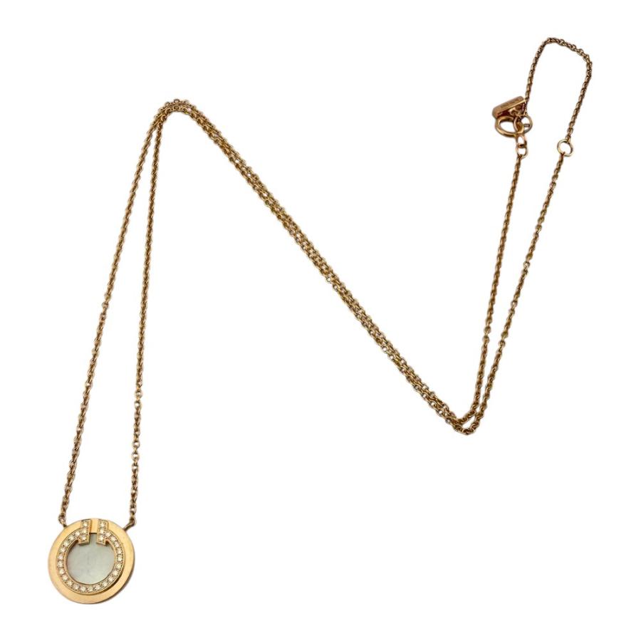 TIFFANY&Co.（ティファニー） T サークル ペンダント ネックレス 18金