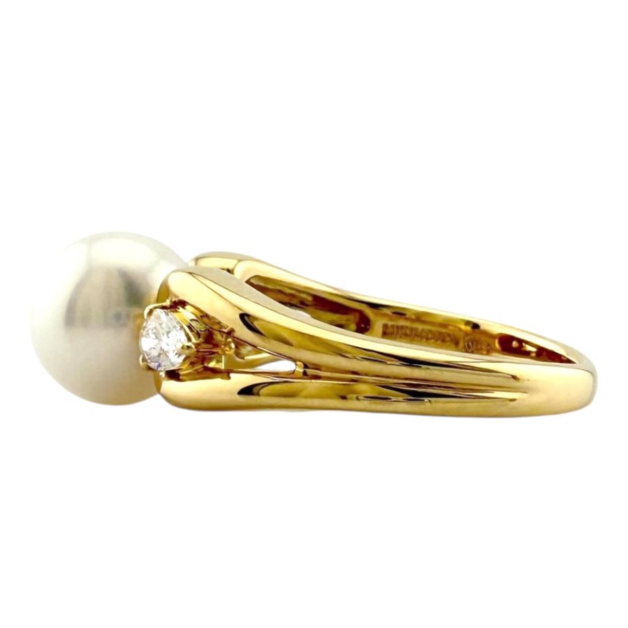 MIKIMOTO（ミキモト） リング 指輪 15号 18金 K18イエローゴールド