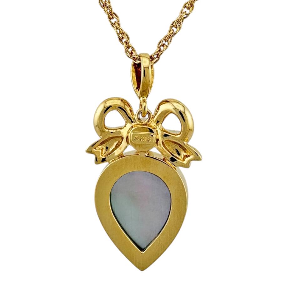 MIKIMOTO（ミキモト） ピクウェ ネックレス 18金 K18イエローゴールド