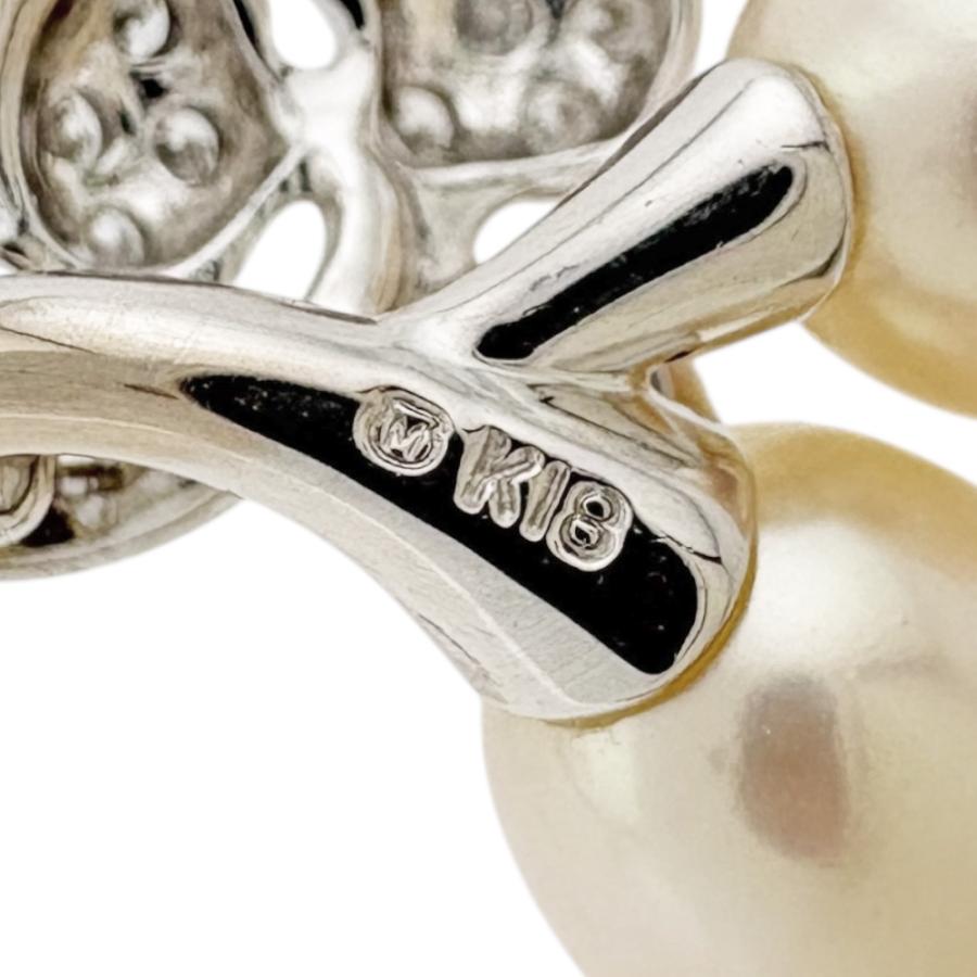 MIKIMOTO（ミキモト） ネックレス 18金 K18ホワイトゴールド パール