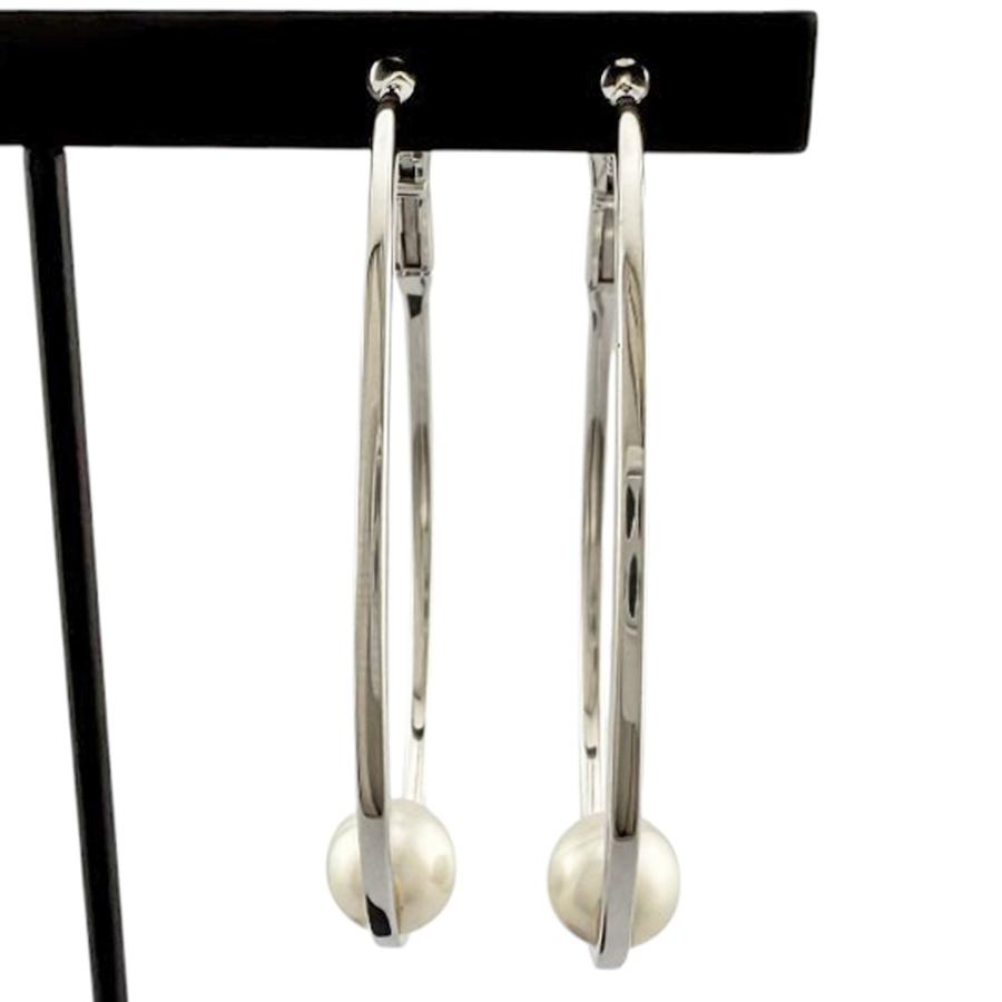 タサキ ピアス 18金 K18ホワイトゴールド パール レディース TASAKI