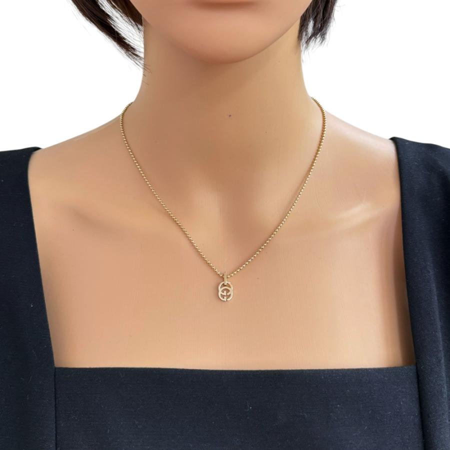 GUCCI（グッチ） GGランニング ネックレス 18金 K18イエローゴールド