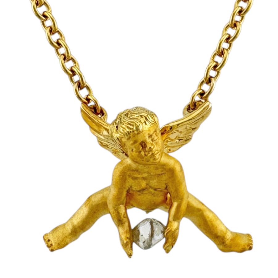 カレライカレラ ネックレス 18金 K18イエローゴールド ダイヤモンド