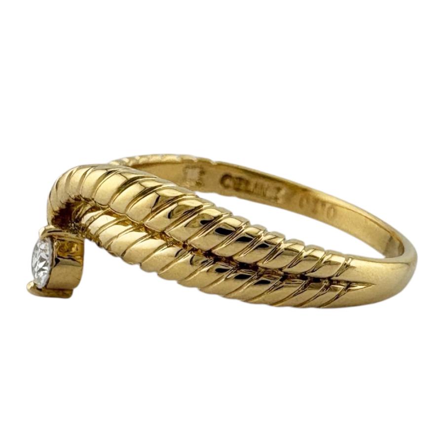 CELINE（セリーヌ） リング 指輪 13号 18金 K18イエローゴールド