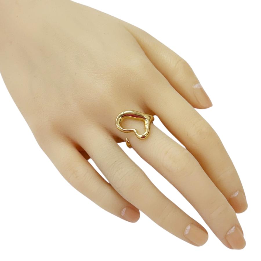 TIFFANY&Co.（ティファニー） オープンハート リング 指輪 10.5号 18金