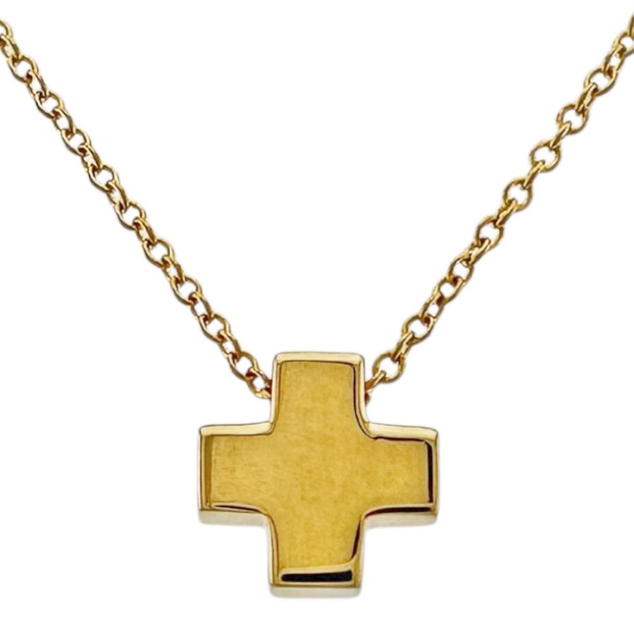 TIFFANY&Co.（ティファニー） ローマンクロス ネックレス 18金 K18