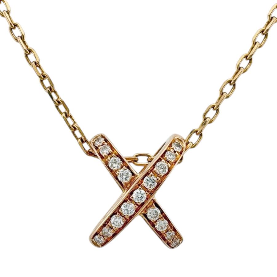 CHAUMET（ショーメ） ジュドゥリアン ネックレス 18金 K18ピンク