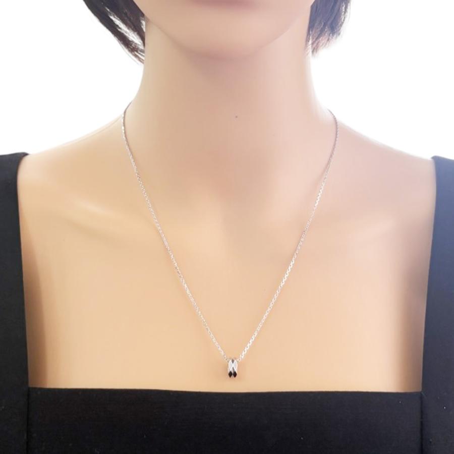 K　ブシュロン　Bコレクション　ネックレス　18Kイエローゴールド　美品 BOUCHERON（ブシュロン） ファセット ネックレス 18金 K18ホワイト