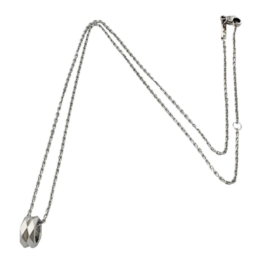 BOUCHERON（ブシュロン） ファセット ネックレス 18金 K18ホワイト 