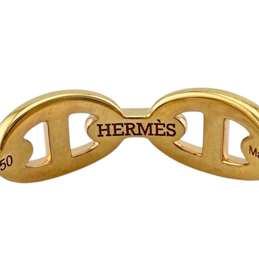 HERMES（エルメス） シェーヌダンクル リング 指輪 16号 18金 K18
