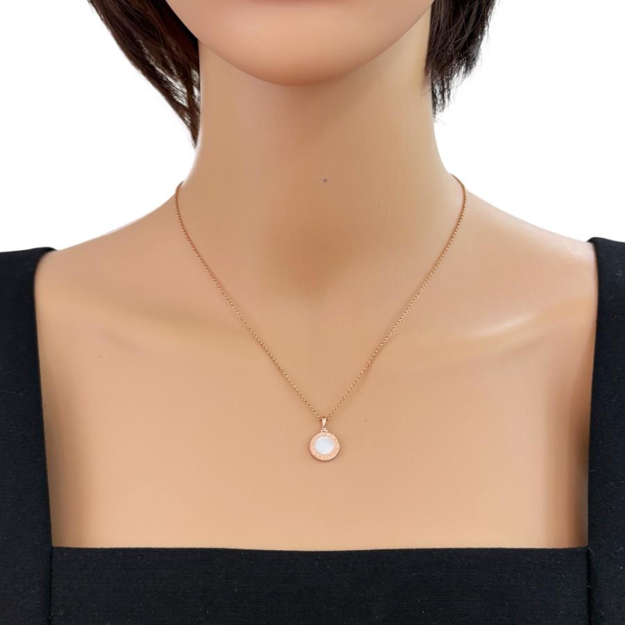 BVLGARI（ブルガリ） ブルガリブルガリ ネックレス 18金 K18ピンク 