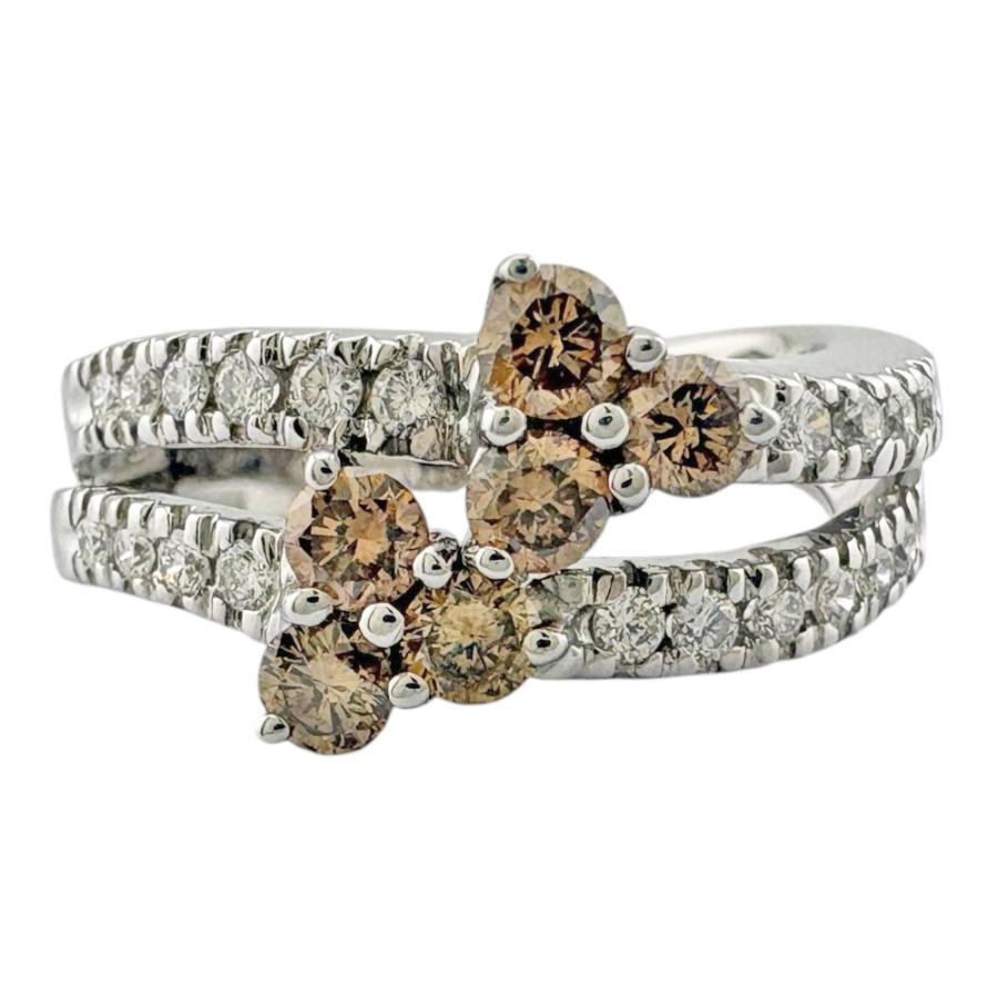 【新古品】DAMIANI ダミアーニ リング2点セット　定価40万 DAMIANI（ダミアーニ） リング 指輪 11.5号 18金 K18ホワイトゴールド