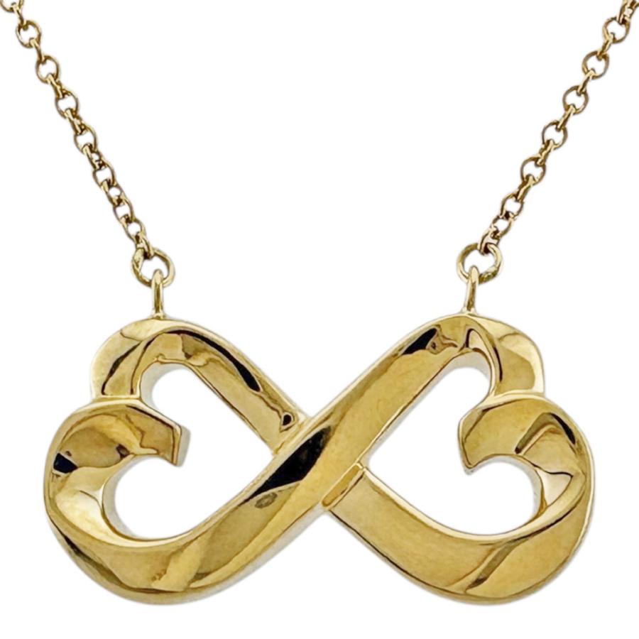 TIFFANY&Co.（ティファニー） ダブルラビングハート ネックレス 18金