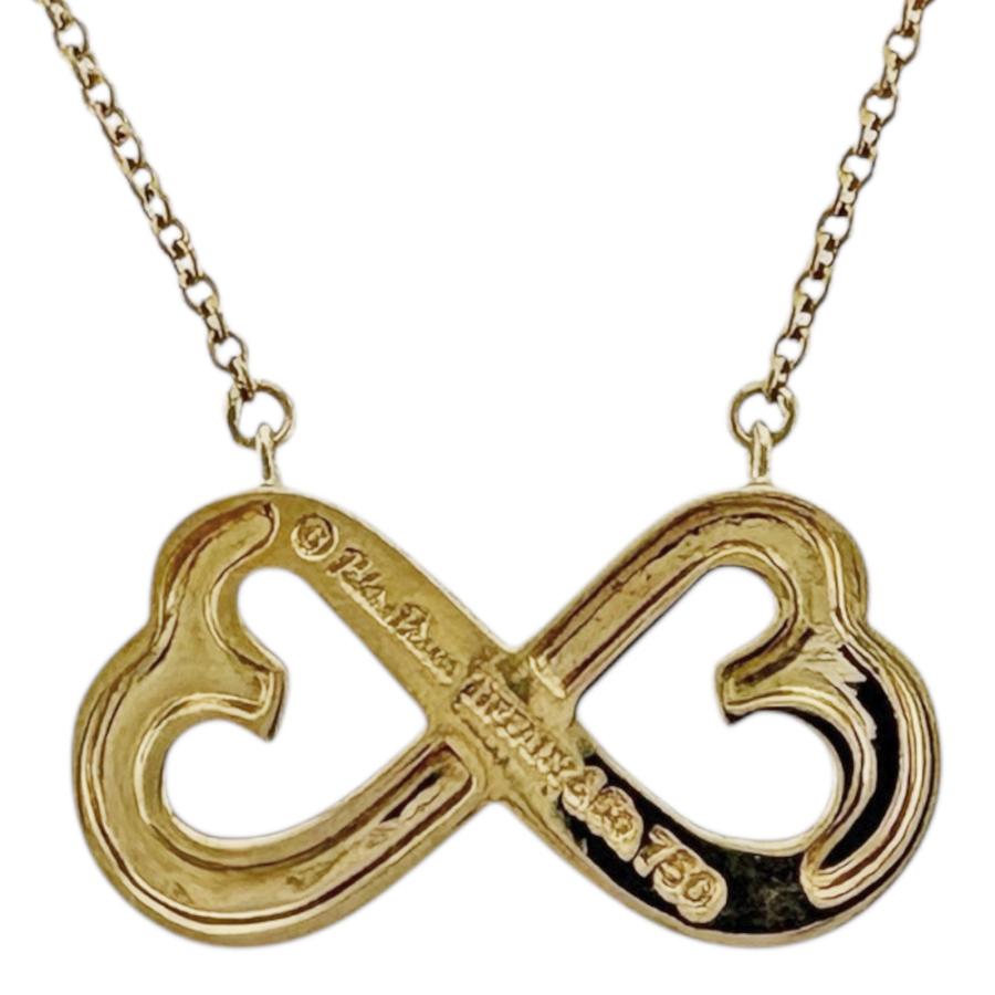 TIFFANY&Co.（ティファニー） ダブルラビングハート ネックレス 18金