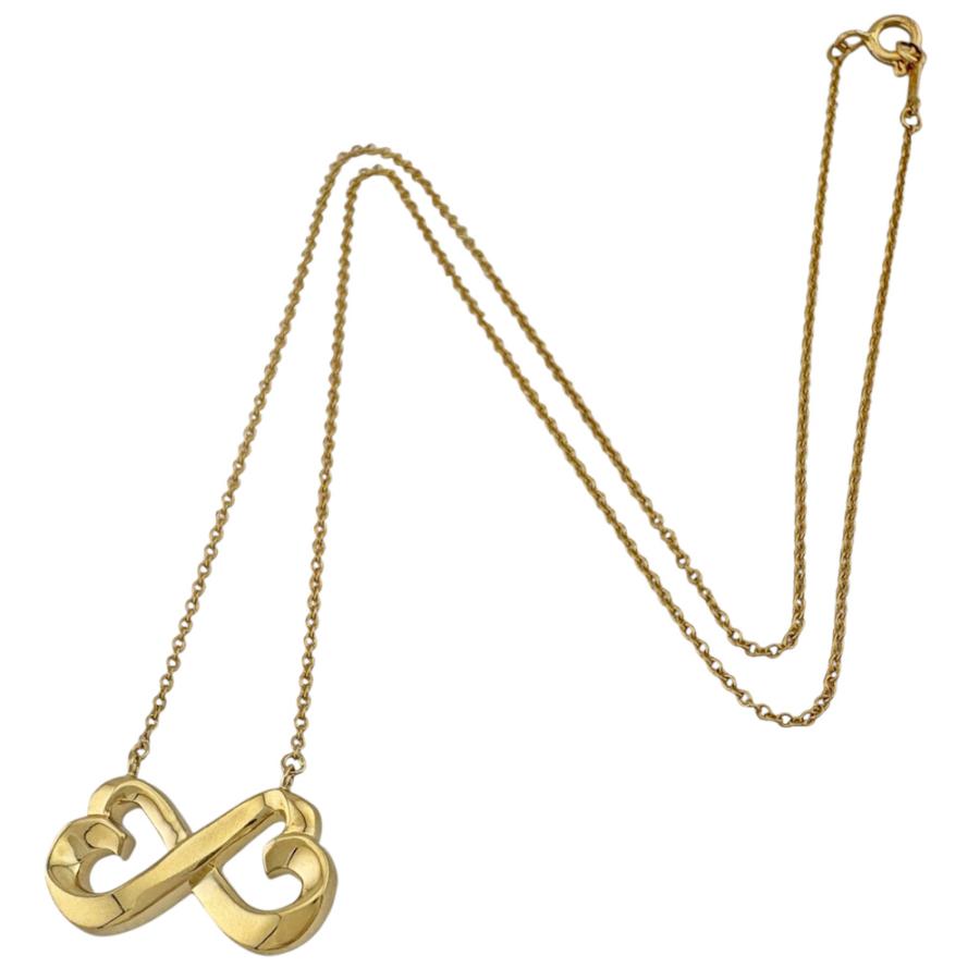 TIFFANY&Co.（ティファニー） ダブルラビングハート ネックレス 18金