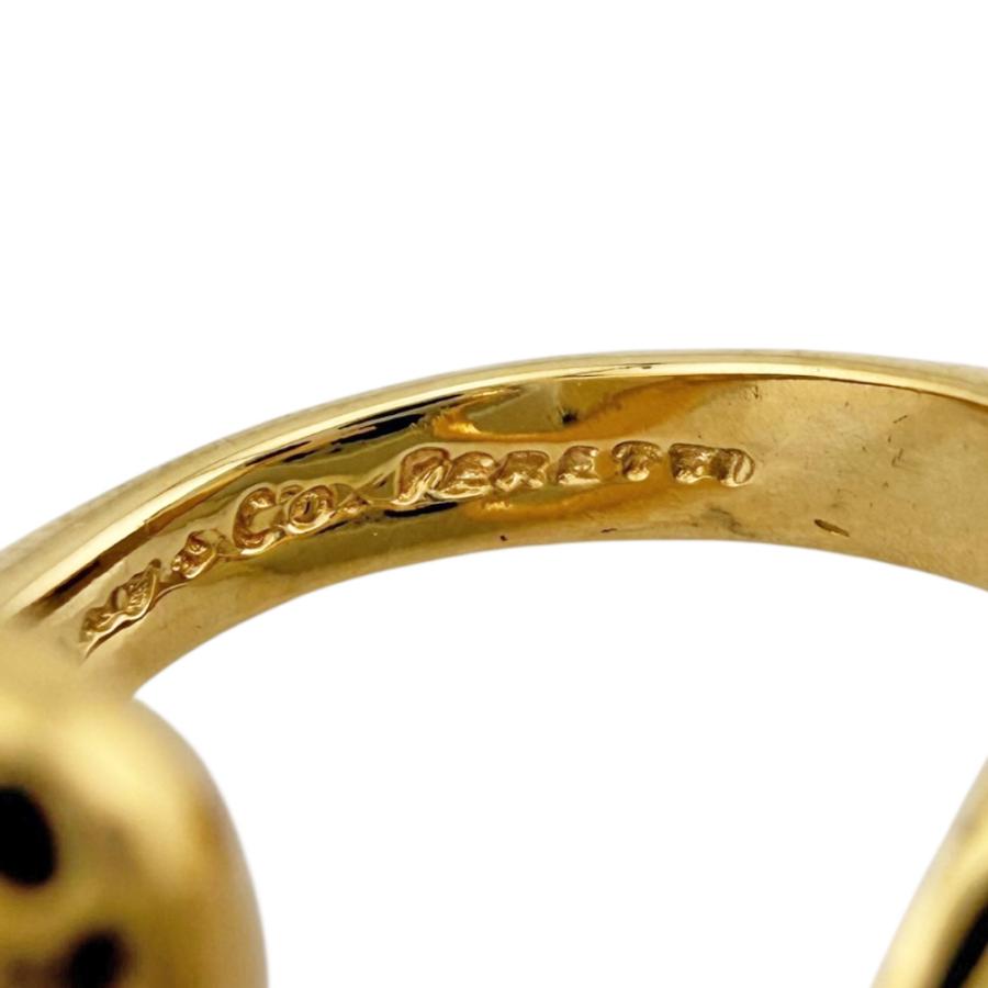 TIFFANY&Co.（ティファニー） オープンハート リング 指輪 8号 18金
